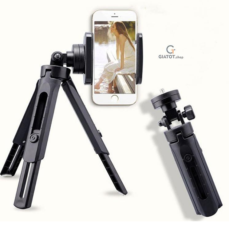 Gậy tripod support 2 nấc cao cấp, điều khiển từ xa dành cho điện thoại