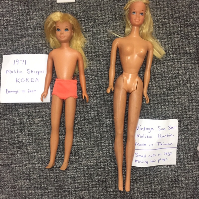 BB1-BÚP BÊ SKIPPER,MALIBU BARBIE.