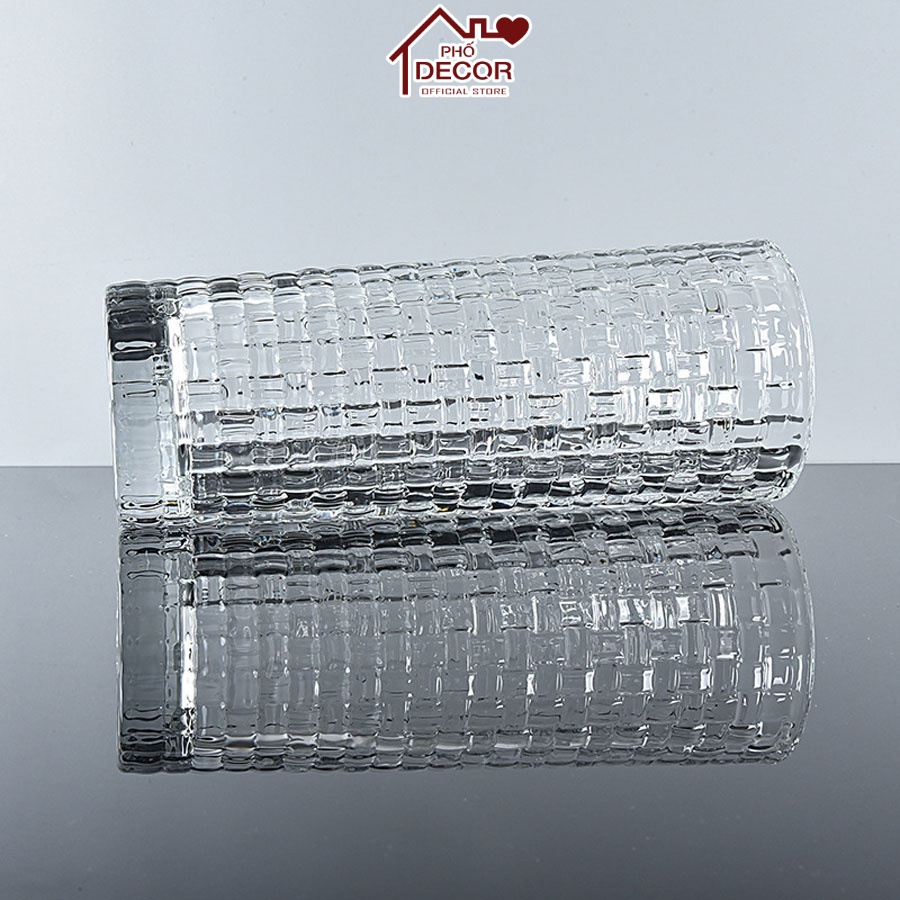 Lọ Hoa Phố Decor Chất Liệu Thuỷ Tinh Trong Suốt - Đậm Chất Bắc Âu
