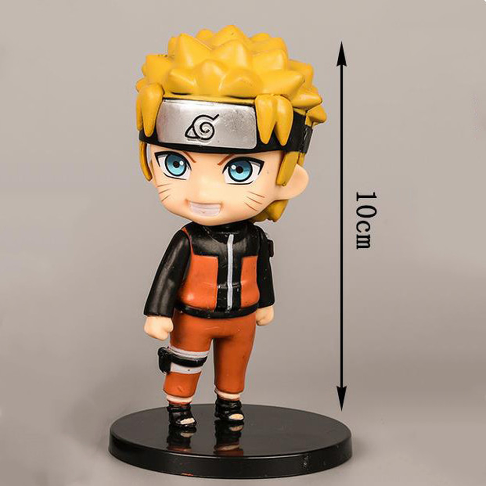 Set 6 Mô Hình Nhân Vật Naruto 10cm