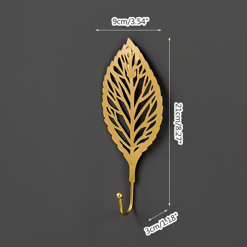 Móc Sắt Treo Khăn Choàng / Mũ / Chìa Khóa Gắn Tường Thiết Thực