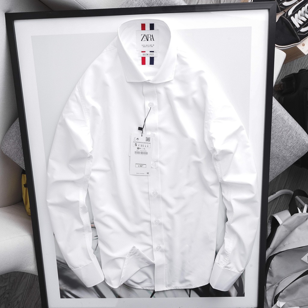 Áo sơ mi nam dài tay cổ bẻ Z.R cao cấp hàng xuất dư D365-SM39 | BigBuy360 - bigbuy360.vn