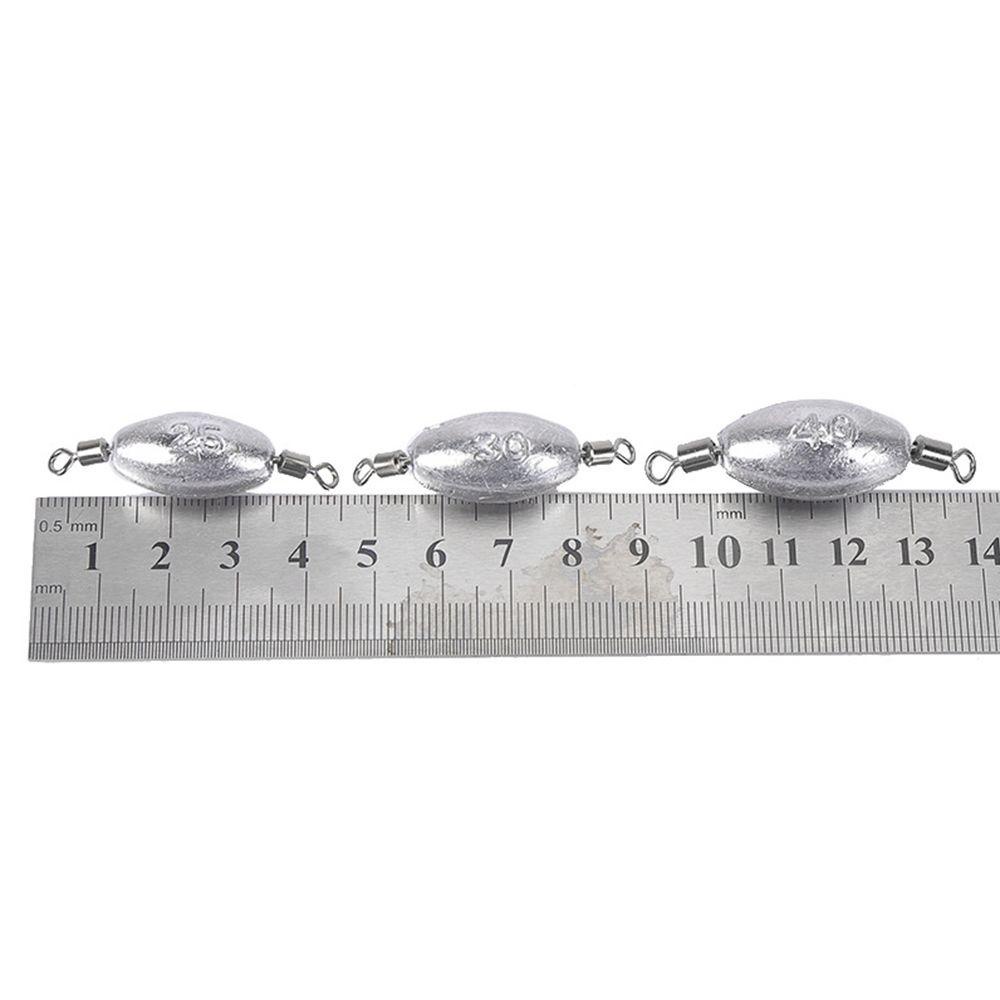 Bộ 5 Chì Câu Cá Hình Tròn Chống Rơi Chuyên Dụng