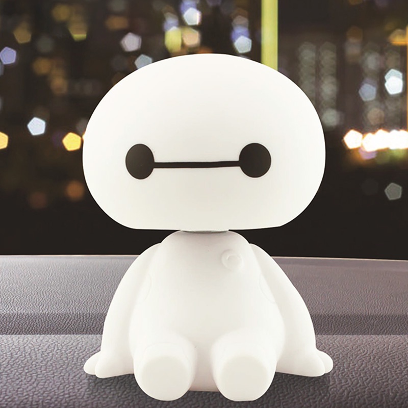 Đồ Chơi Búp Bê Baymax Mini Dễ Thương Trang Trí Bảng Điều Khiển Xe Hơi
