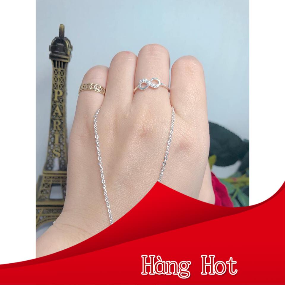 BỘ TRANG SỨC NỮ BẠC TA VÔ CỰC LINH MIU SILVER
