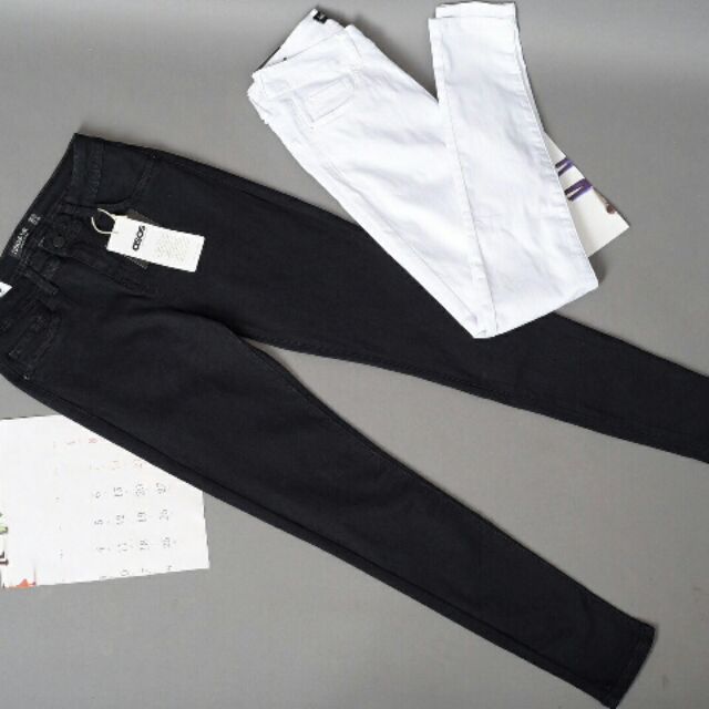 Jeans skinny đen trắng siêu đẹp