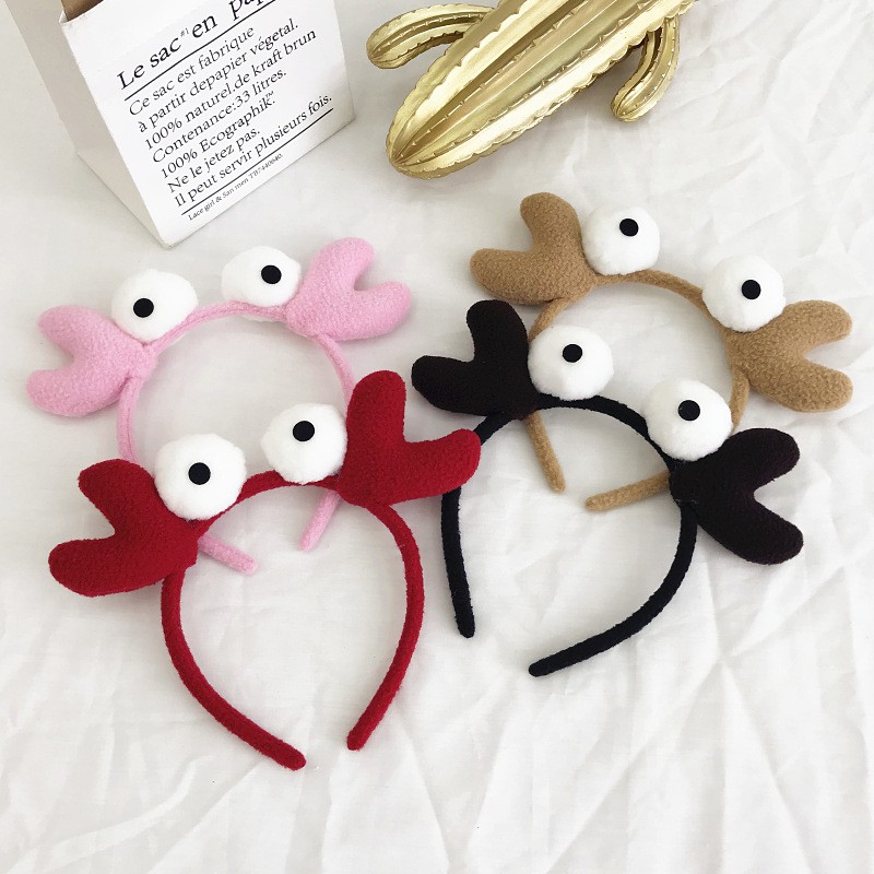 Băng Đô Đắp Mặt Nạ Họa Tiết Hoạt Hình Dễ Thương Phong Cách Hàn Quốc