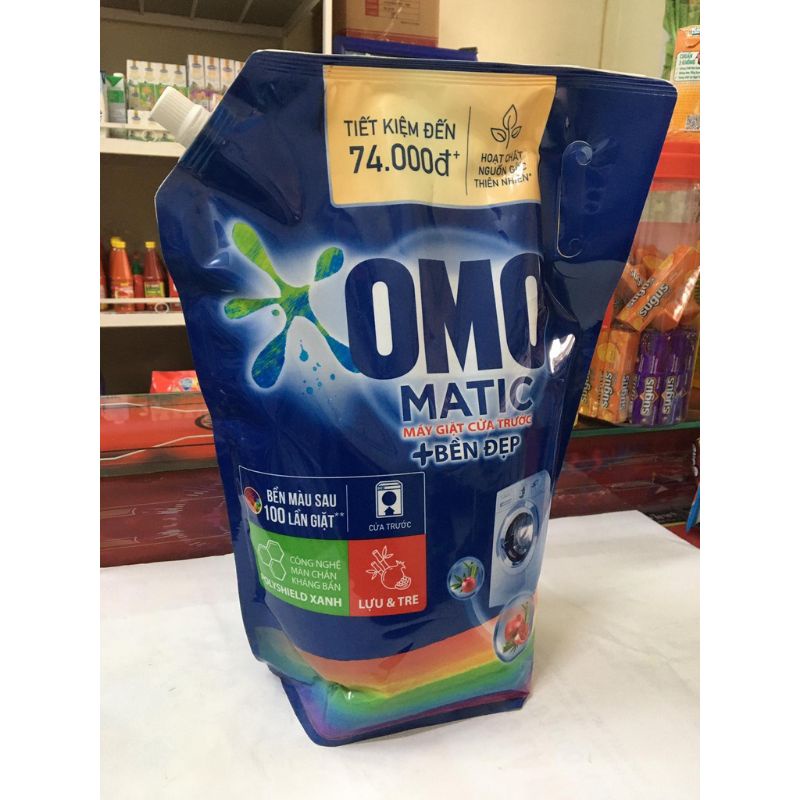 Nước giặt omo Matic