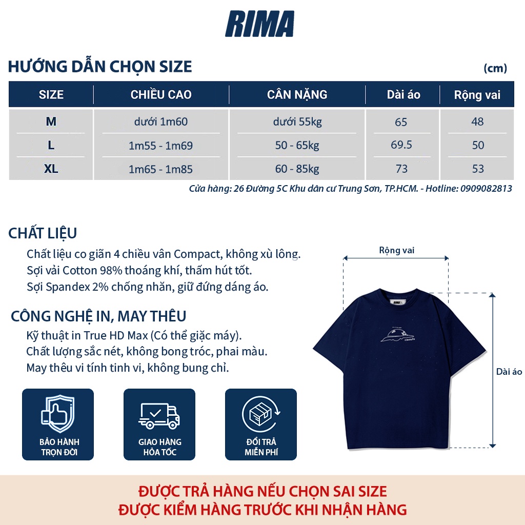 Áo Thun Tay Lở UFO Phông Rộng Nam Nữ Unisex Cotton Cao Cấp Đẹp Ngắn Freesize Hình Trắng Đen Xanh Navy Họa Tiết RIMA