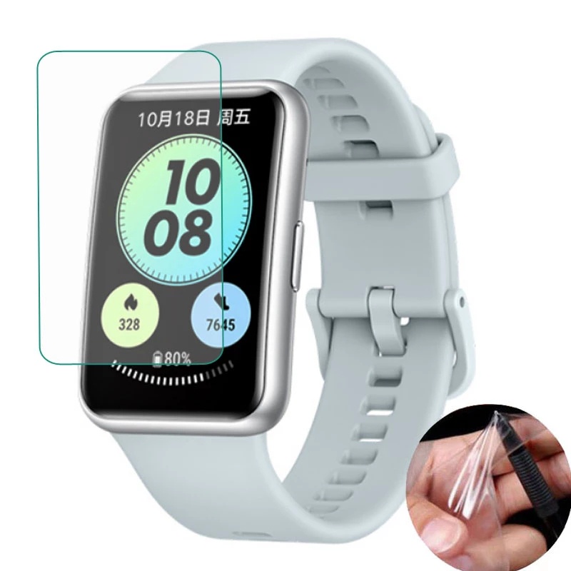 Kính Cường Lực Mềm Bảo Vệ Màn Hình Cho Huawei Watch Fit 2 Fit2