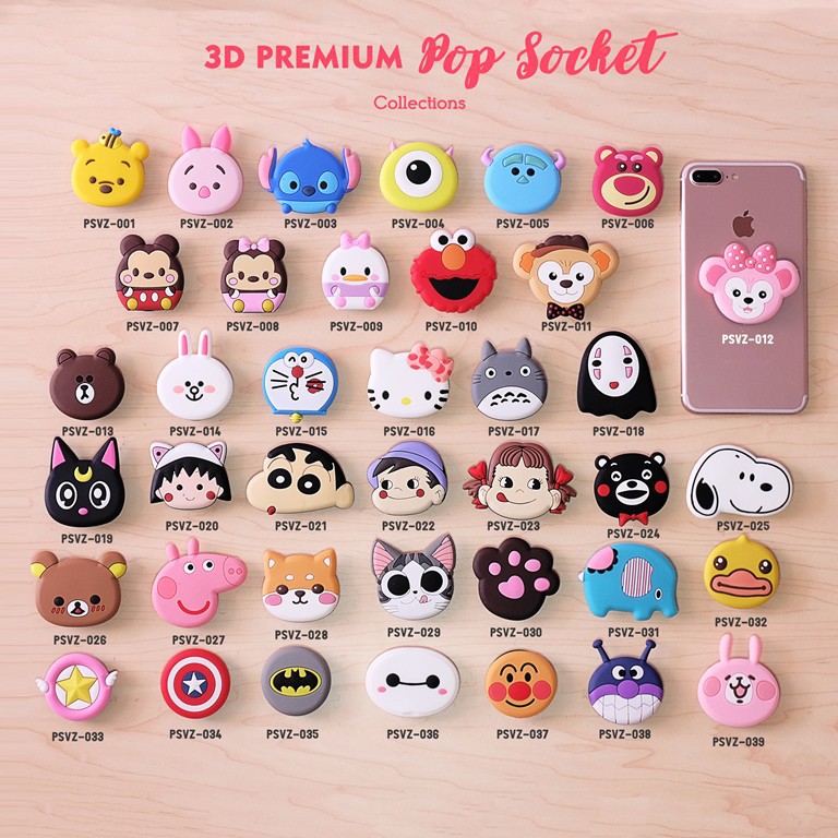 Nút Đỡ Điện Thoại Hình Pop Socket