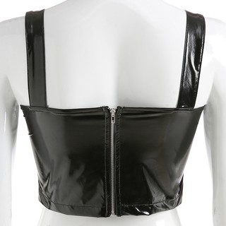 Áo Croptop hai dây phối xích