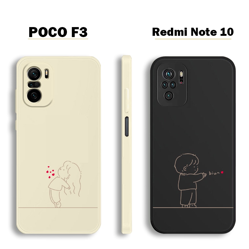 Ốp Điện Thoại Mềm Cao Cấp Cho Xiaomi Redmi Note 10 5g Poco F3 M3 Pro Mi 11 Lite Mi 10t Pro Redmi 9t Poco X3 Nfc 083