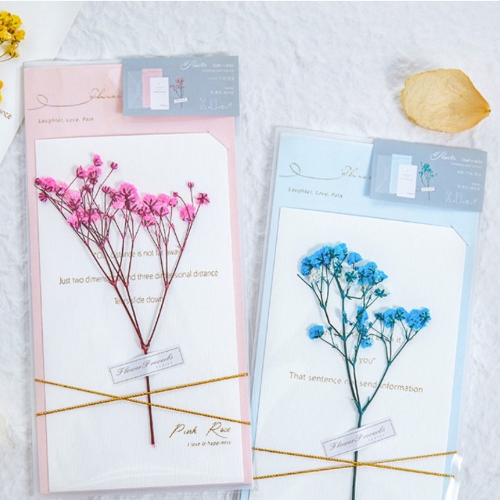 Đầu hoa baby sấy khô dùng trang trí thiệp, ly nước, bánh kem, resin, nến, xà phòng, handmade