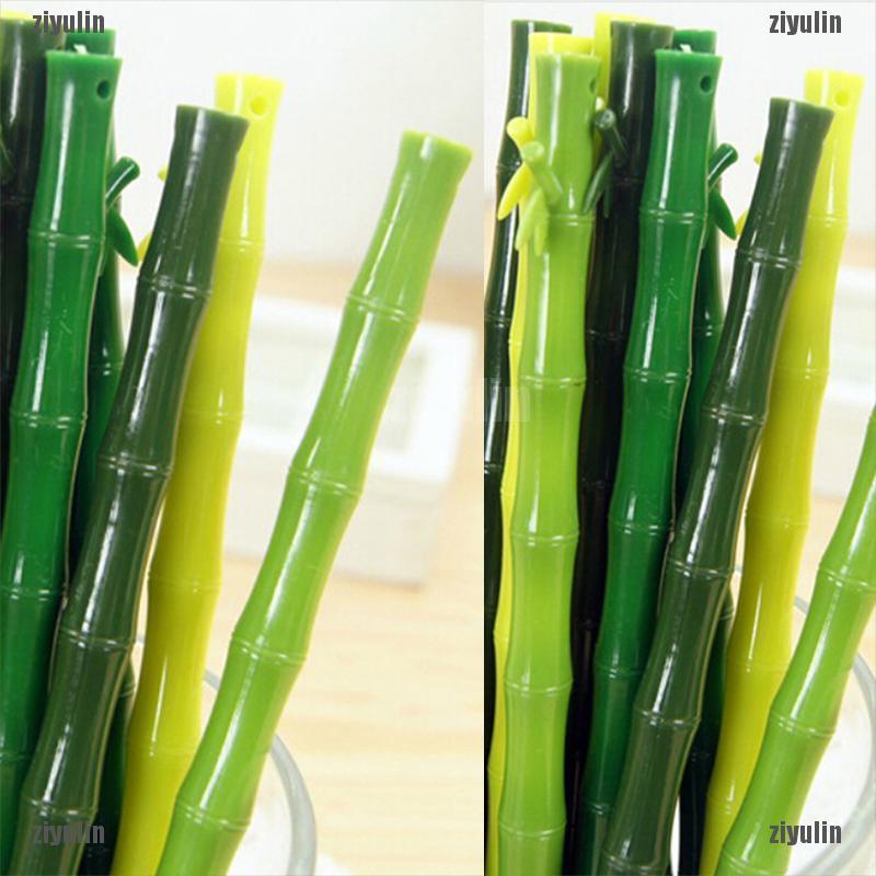 Set 2 bút bi hình cây tre thiết kế độc đáo sáng tạo