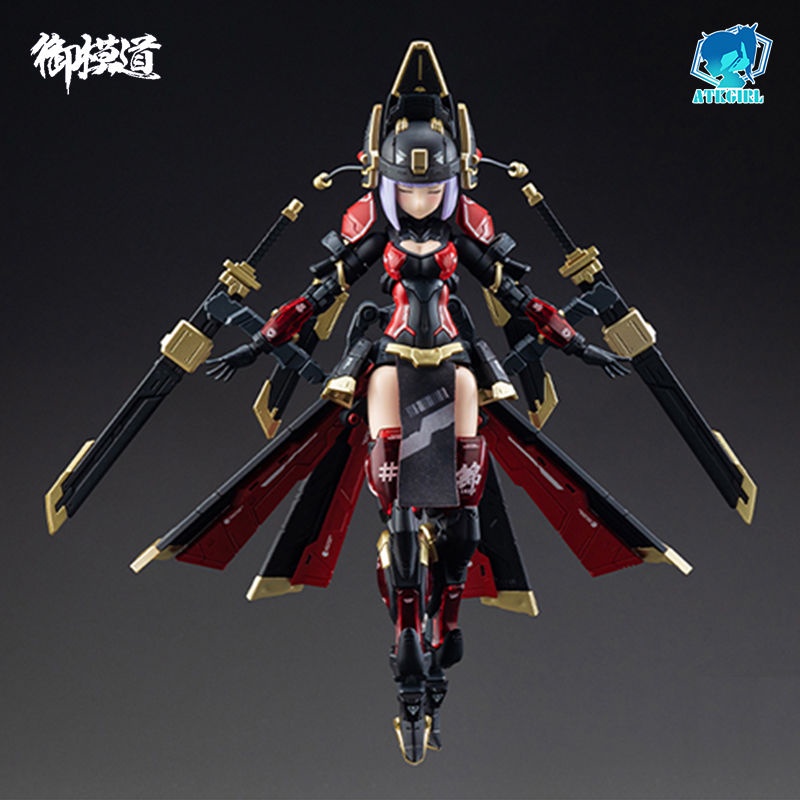 Mô Hình Nhân Vật Jinyi ATKGIRL Double Body JW021 Mecha