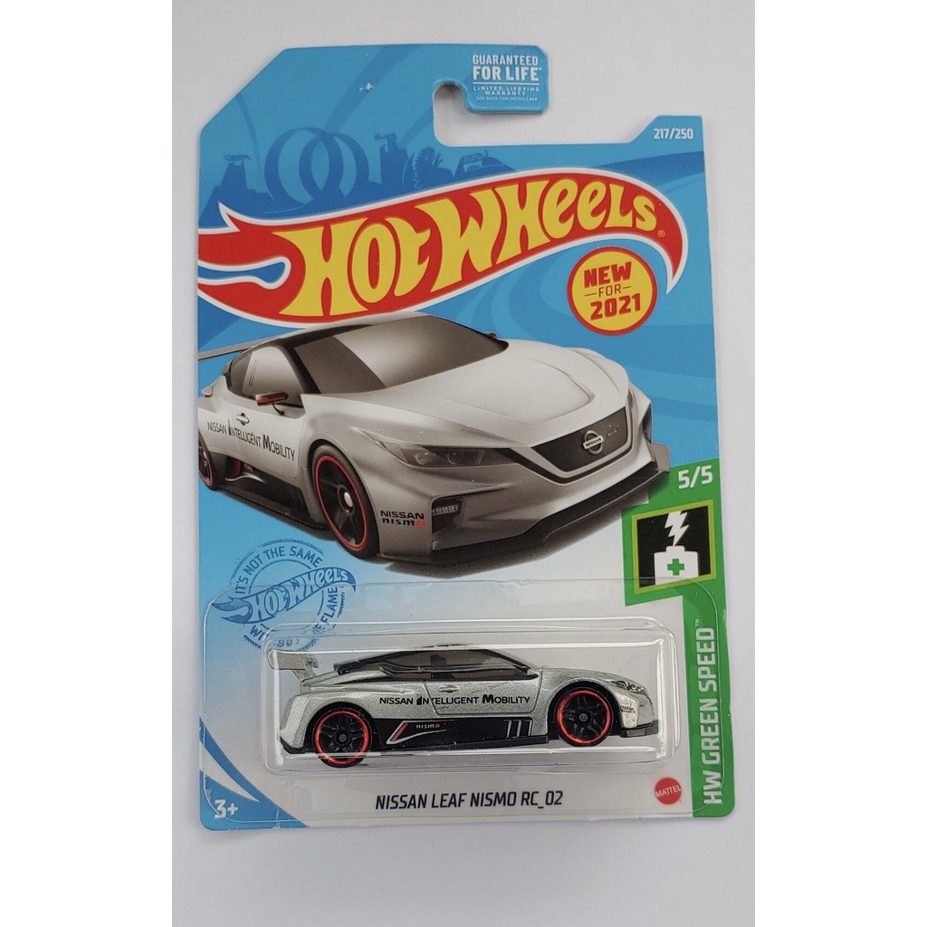 Xe mô hình tỉ lệ 1:64 Hot Wheels T-7 card US Nissan Leaf Nismo RC_02