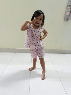 Bộ thô đũi cho bé gái