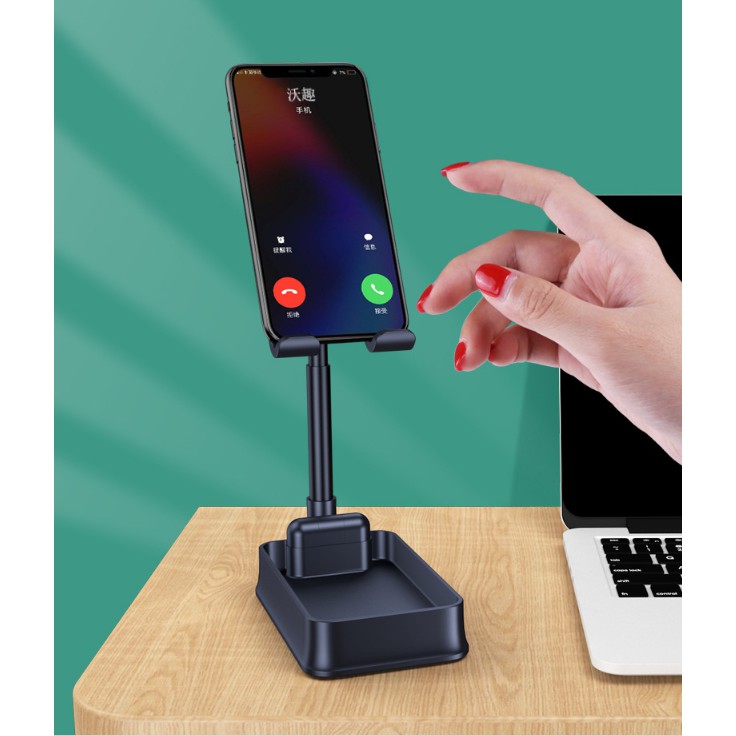 Giá đỡ điện thoại smatphone hợp kim nhôm nguyên khối | BigBuy360 - bigbuy360.vn