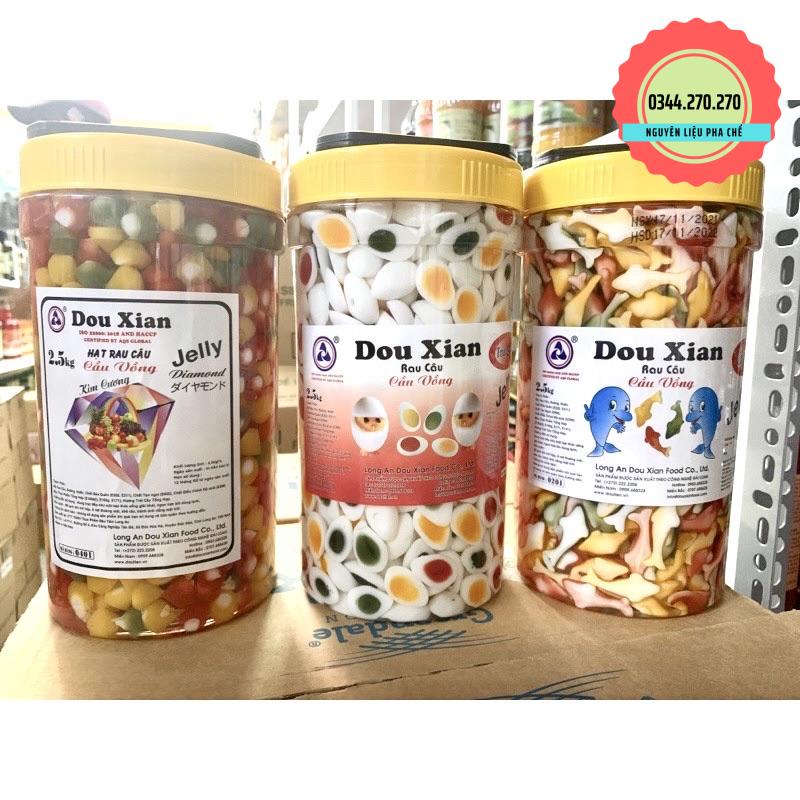 Thạch Cá, thạch trứng, kim cương 3D Hàng Huy (Dou Xian) 2kg5