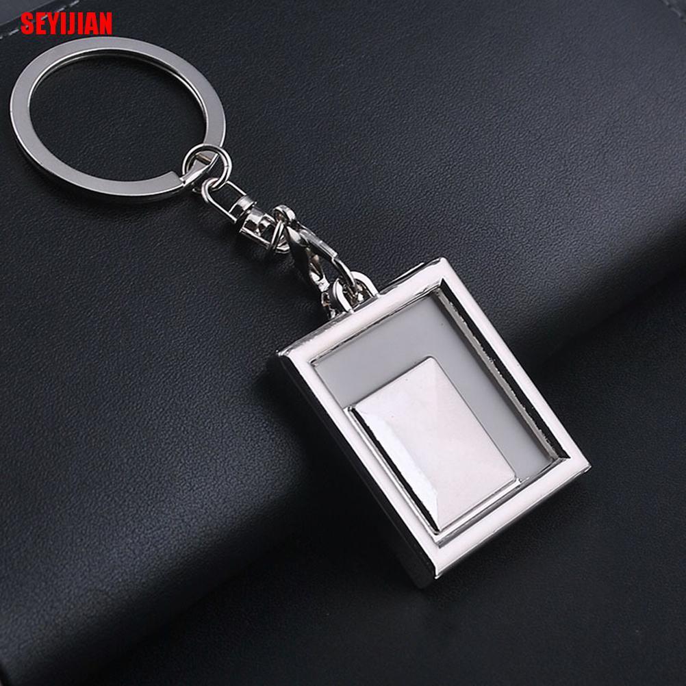 1 Móc Khóa Khung Ảnh Trong Suốt Độc Đáo