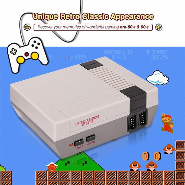 Máy Chơi Game Cổ Điển 💖Freeship💖 Máy Điện Tử 4 Nút NES Classic 620 Trò Chơi | BigBuy360 - bigbuy360.vn