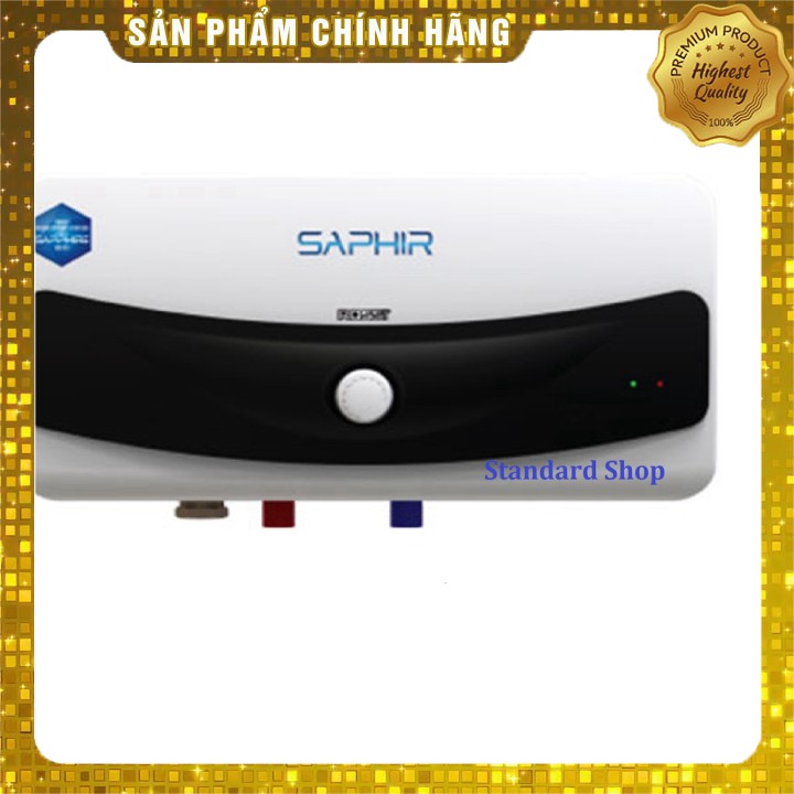 [CHÍNH HÃNG] Bình nước nóng chống giật Rossi Saphir RS32SL (Ngang) 30L