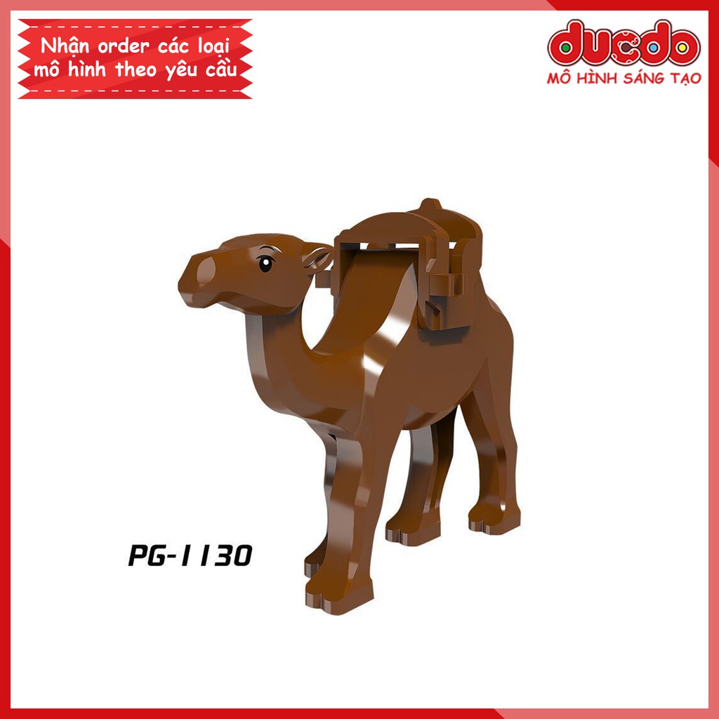 Minifigures lạc đà cho chiến binh sa mạc - Đồ Chơi Lắp Ghép Xếp Hình Mini Mô hình Pogo PG 1049 1130