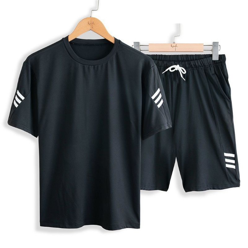 Bộ thể thao nam mặc nhà tập gym siêu mát có video