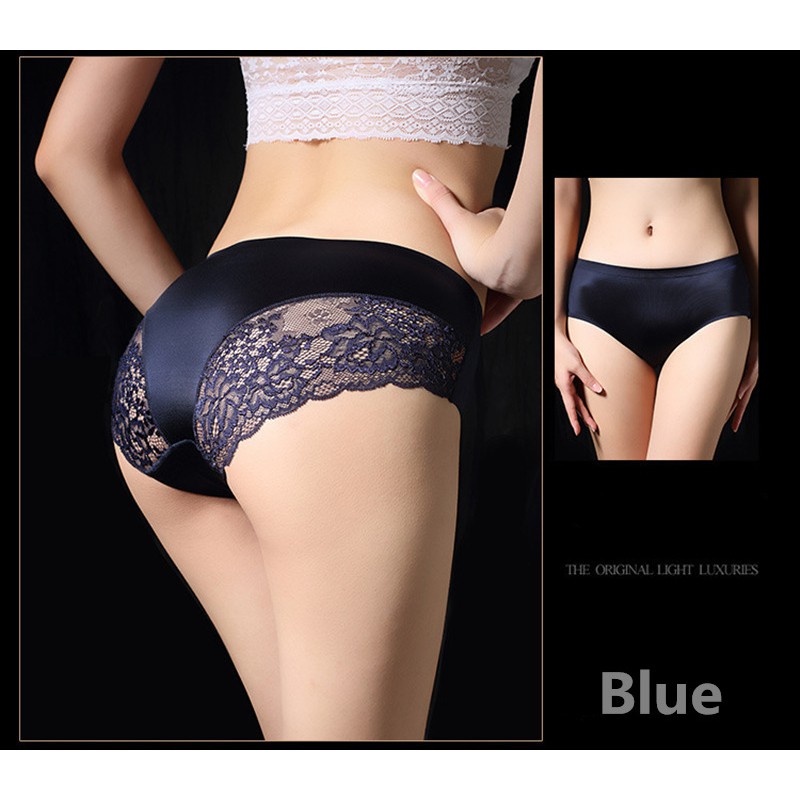 Quần Lót Không Đường May Phối Ren Gợi Cảm Cho Nữ