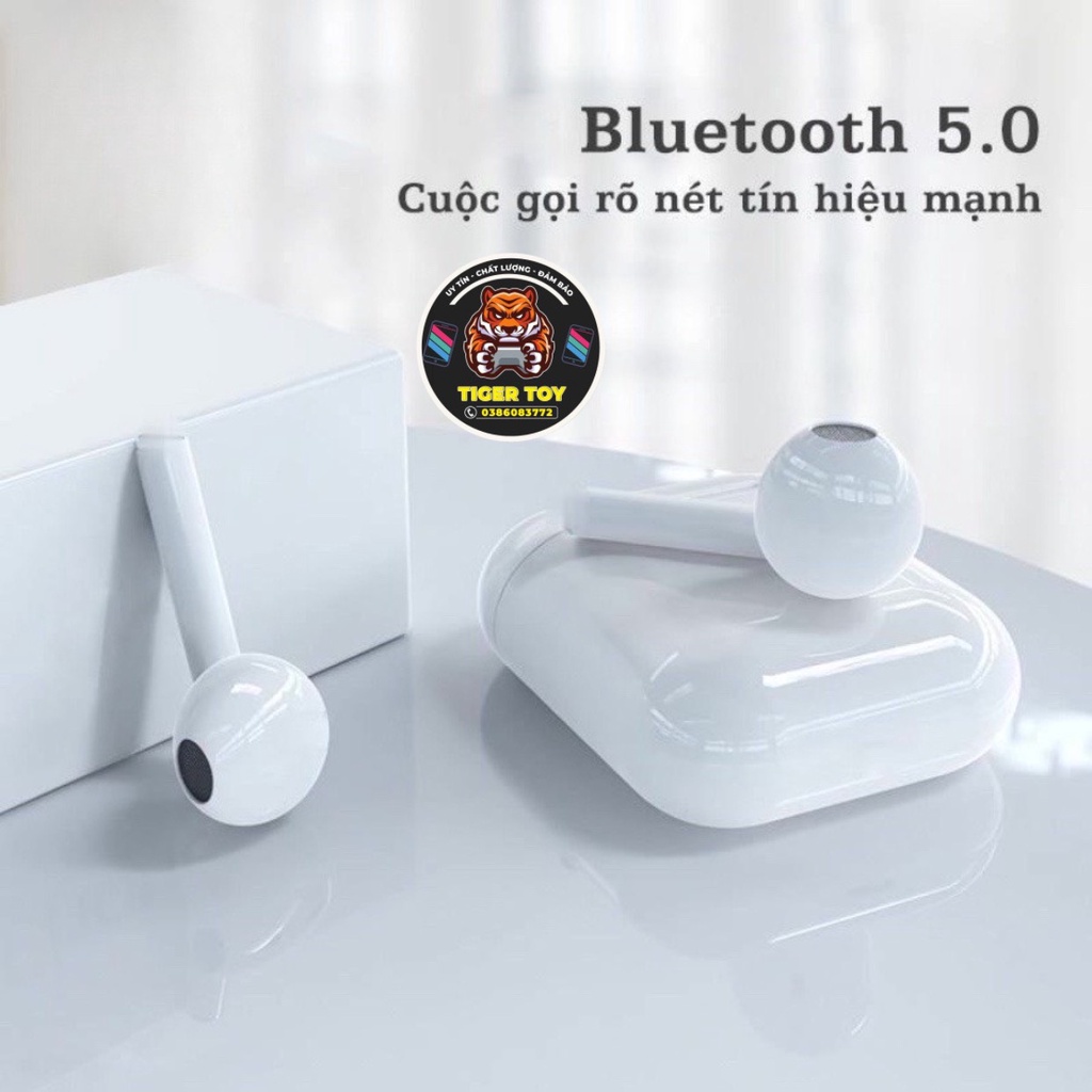 Tai nghe Bluetooth không dây TWS 5.0 Y12 chạm cảm ứng giá rẻ cho HSSV