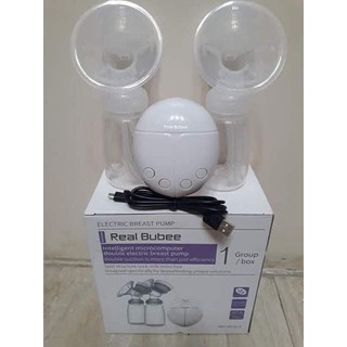 Máy vắt sữa điện đôi Real Blubee