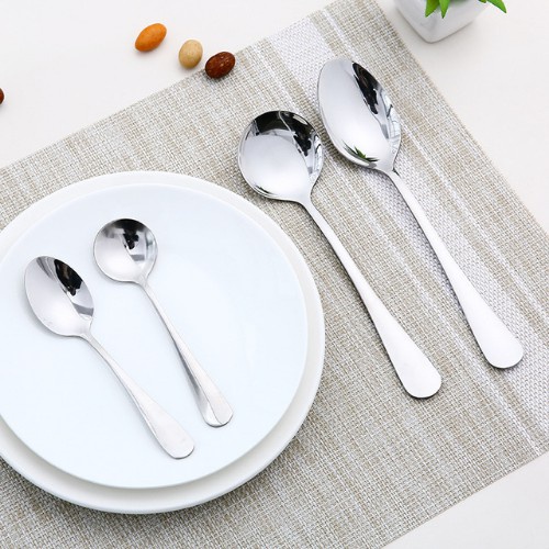 Thìa Inox Cán Dài / Muỗng Pha Cafe, Sinh Tố Phong Cách Hàn Quốc Dễ Thương 88279 Mienphivanchuyen199k