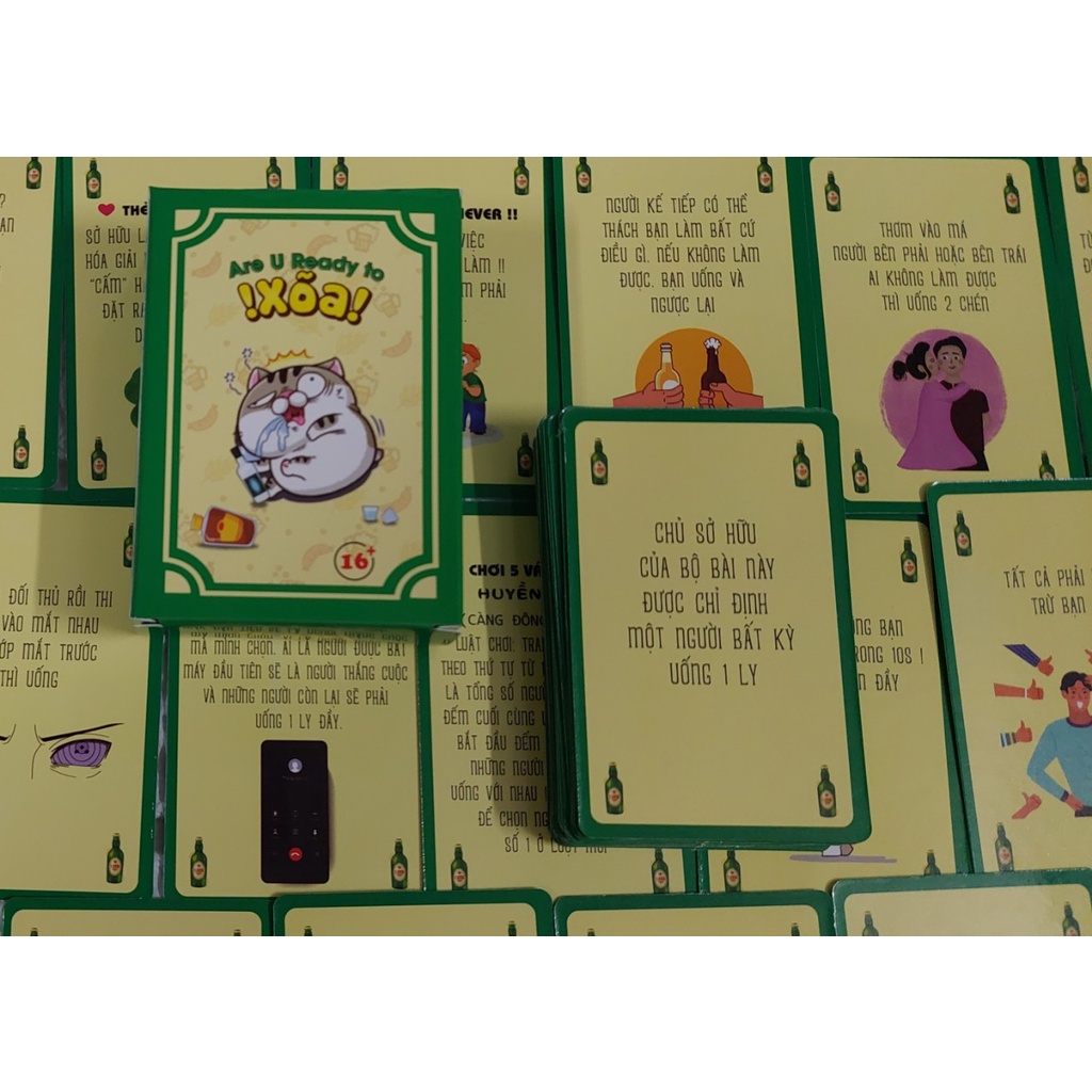Tổng hợp bộ bài Boardgame uống nước drinking thử thách vui nhộn từ tiếng Việt đến tiếng Anh