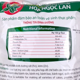 Bột mì đa dụng Hoa Ngọc Lan 500g tương đương số 11