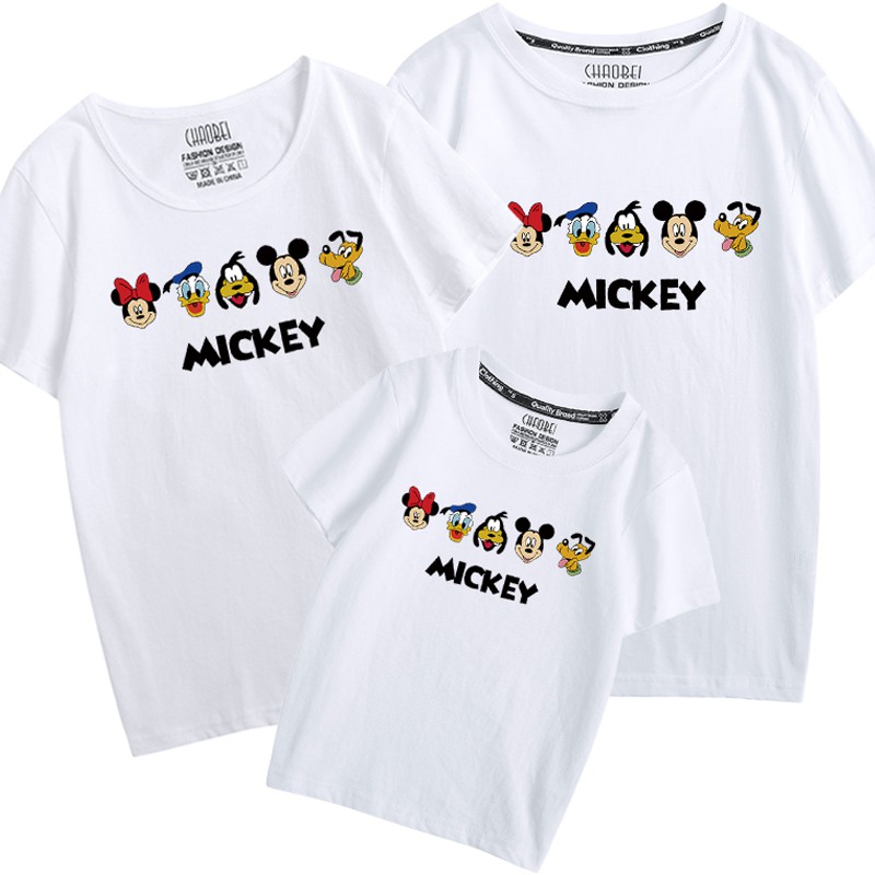 Set áo gia đinh-áo thun gia đình cotton xịn-mẫu mikey siêu hot