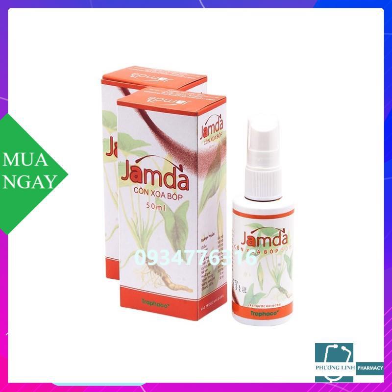 Cồn xoa bóp Jamda - 50ml