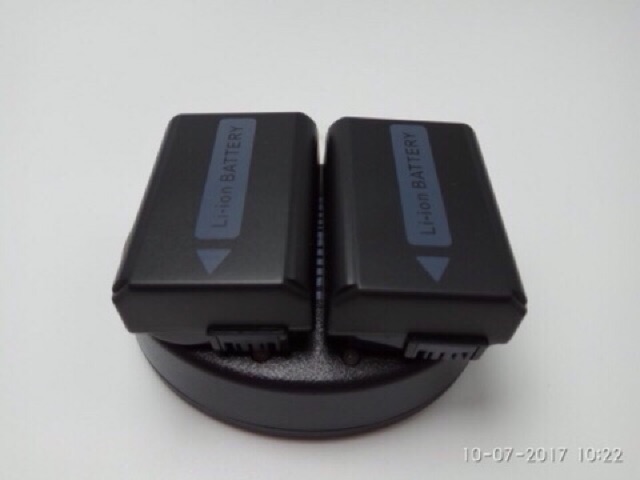 Pin+ sạc đôi NP-FW50 Sony - KINGMA,tặng hộp pin