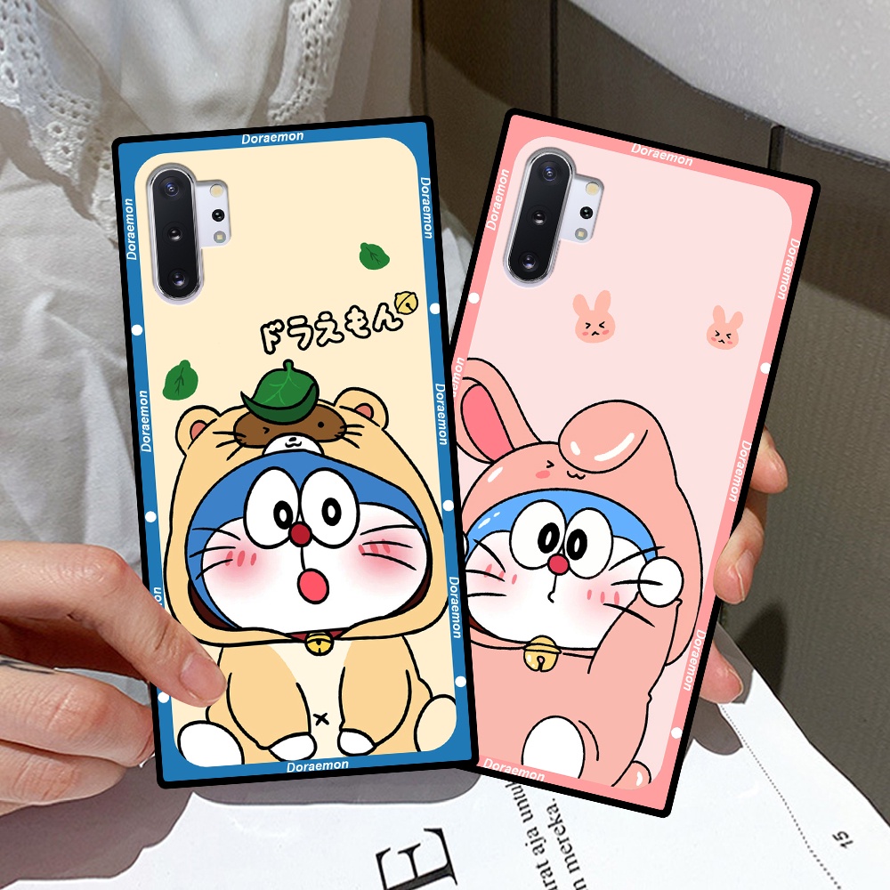 Ốp lưng Samsung Note 10 / Note 10 Plus / Note 10+ in hình cặp đôi doremon, hổ, khủng long dễ thương