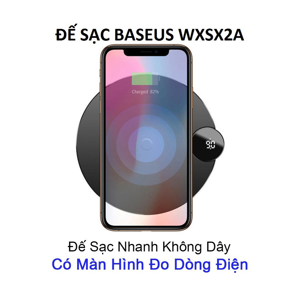 SIÊU HOT | 5 MẪU SẠC KHÔNG DÂY HÀNG TUYỂN | Sạc Tư Ngắt - Thiết Kế Siêu Hiện Đại | Chuẩn Sạc Qi | Chính Hãng - 38000