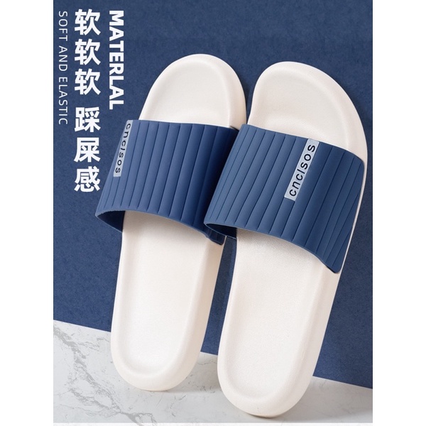 dép nam nữ chất liệu cao su non chất lượng cao ( 3 màu) size dép to cho chân ngoại cỡ