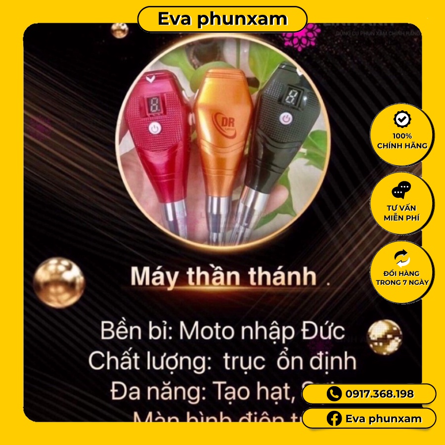 Máy thần thánh thế hệ mới DR TATOO