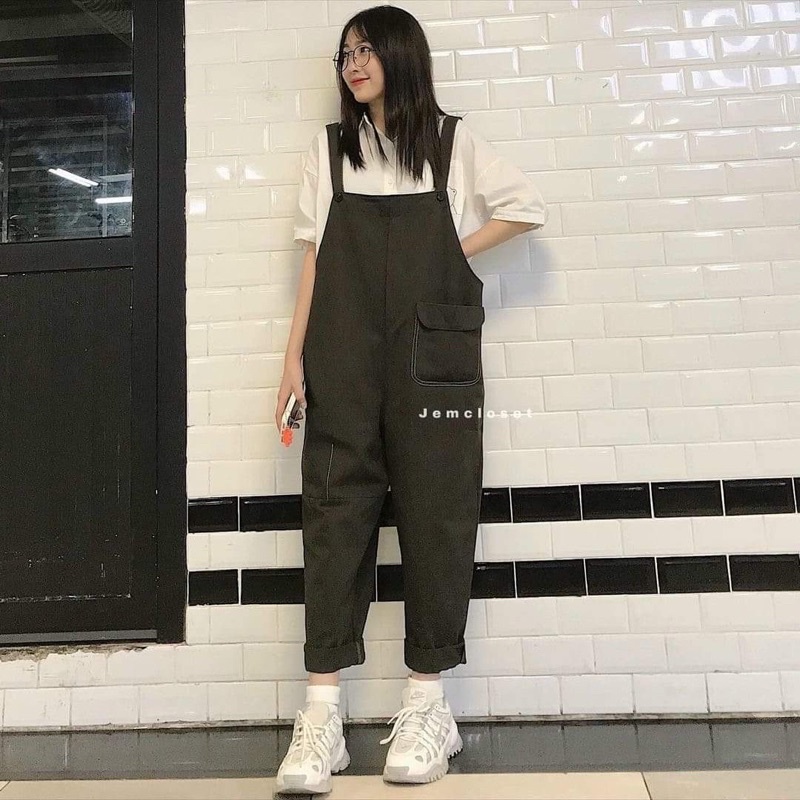 Yếm quần kaki 1 túi KA73