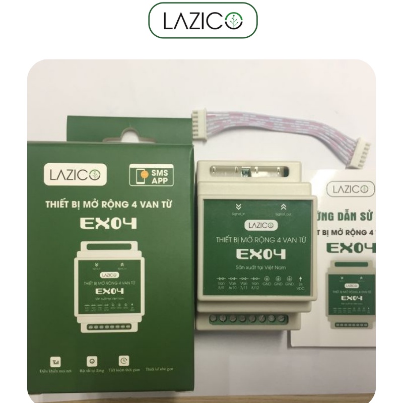 Bộ mở rộng 4 van điện từ kết hợp với EV04 LAZICO EX04