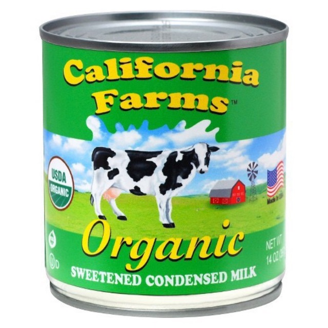 Sữa Đặc Hữu Cơ California Farms 397g