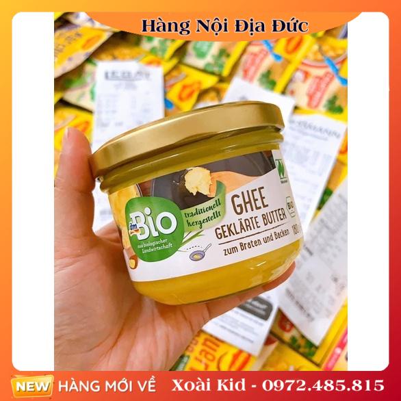 [Hàng nội địa Đức] Bơ hữu cơ GHEE cho bé ăn dặm của Đức