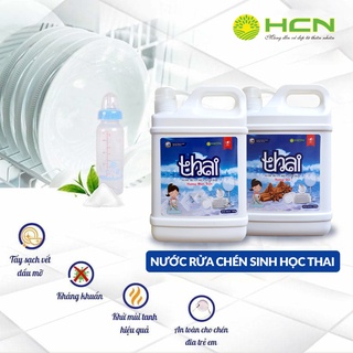 Nước rửa chén sinh học THAI an toàn cho da