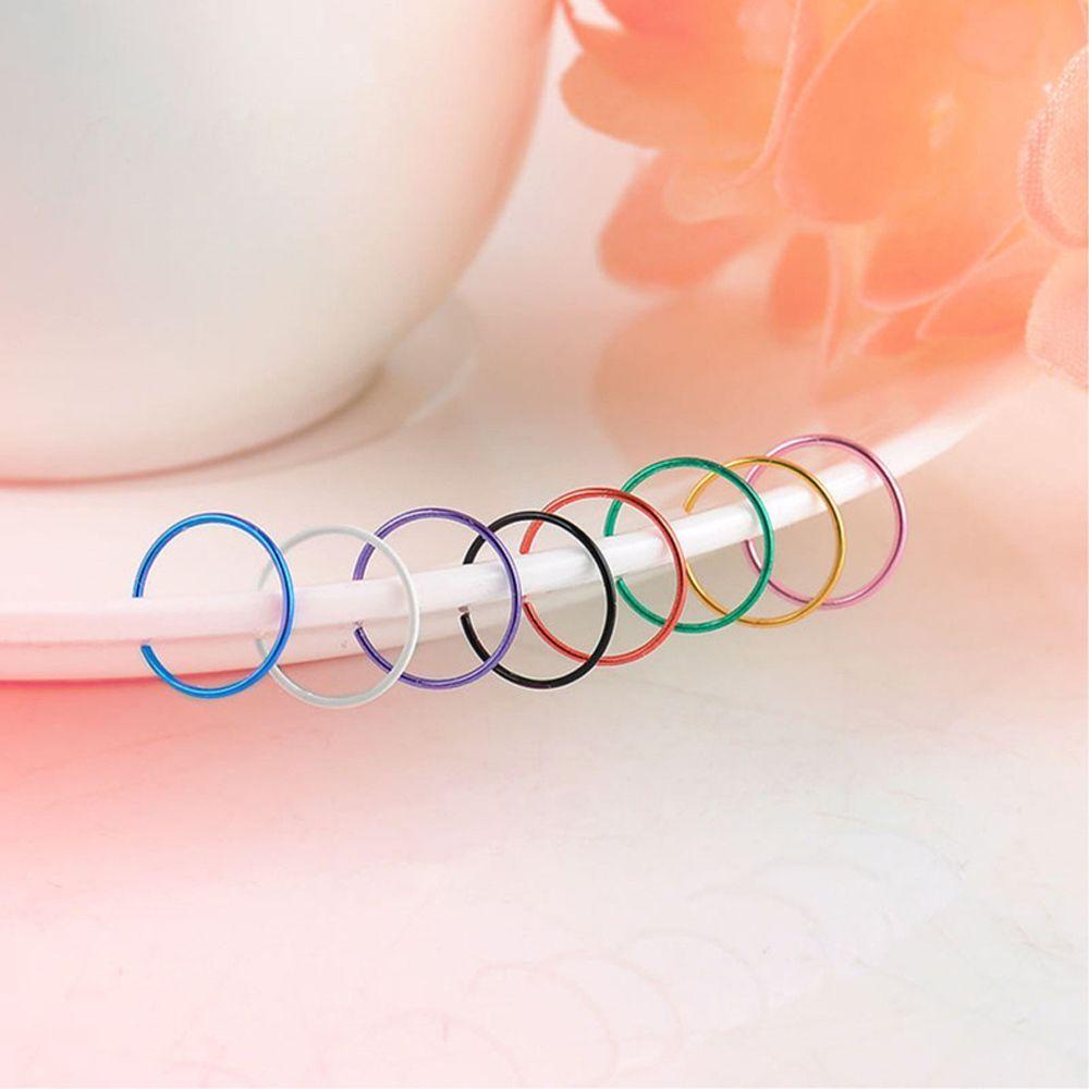 Set 40 Khuyên Mũi Thép Không Gỉ Dạng Kẹp Thời Trang Cho Nữ