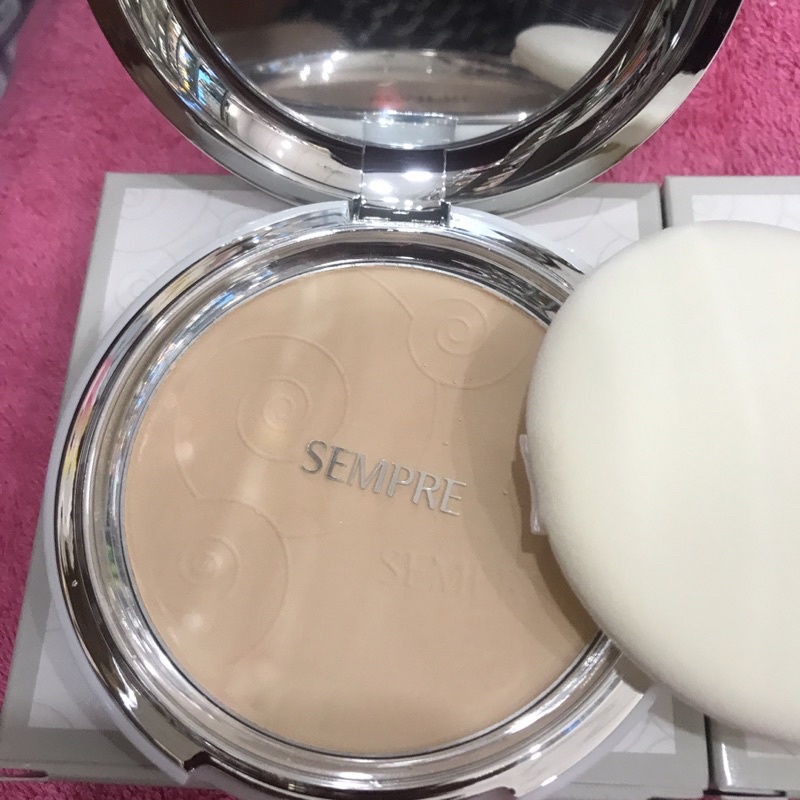 Phấn GEO SEMPRE Happy &amp; Please Pact Siêu Mịn,Siêu Trắng 22g(hàng chính hãng)