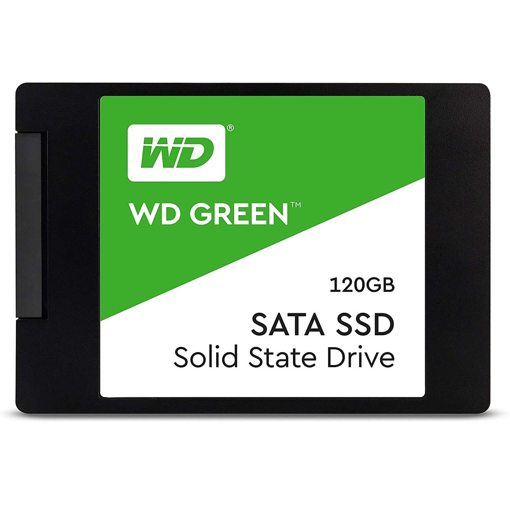 Ổ cứng SSD Western Digital SSD WD Green 120GB 2.5&quot; SATA 3 - WDS120G2G0A - Hàng Chính Hãng